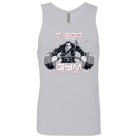 T-Shirts Heather Grey / Small T-800 gym Men's Premium Tank Top