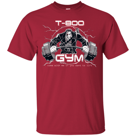 T-Shirts Cardinal / Small T-800 gym T-Shirt