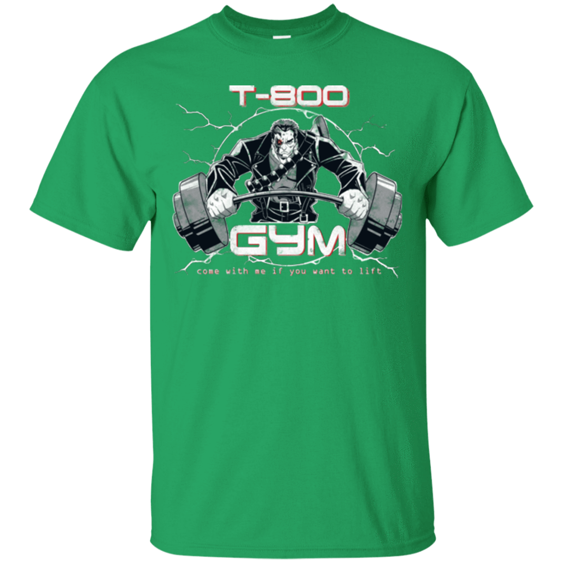 T-Shirts Irish Green / Small T-800 gym T-Shirt