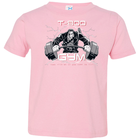 T-Shirts Pink / 2T T-800 gym Toddler Premium T-Shirt