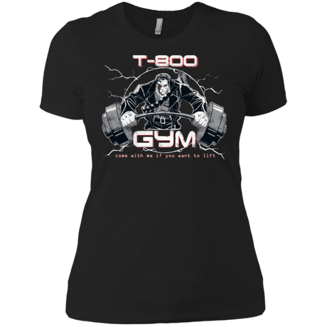 T-Shirts Black / X-Small T-800 gym Women's Premium T-Shirt