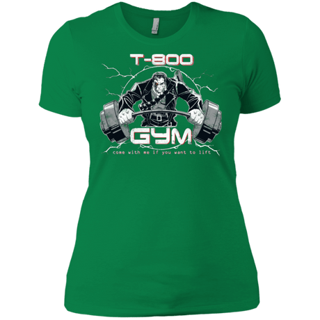 T-Shirts Kelly Green / X-Small T-800 gym Women's Premium T-Shirt