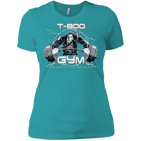 T-Shirts Tahiti Blue / X-Small T-800 gym Women's Premium T-Shirt