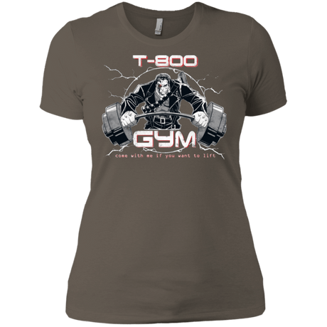 T-Shirts Warm Grey / X-Small T-800 gym Women's Premium T-Shirt