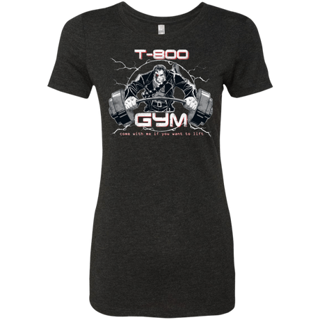T-Shirts Vintage Black / Small T-800 gym Women's Triblend T-Shirt