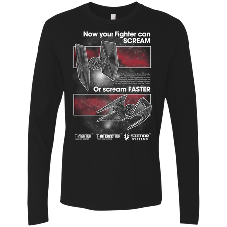 T-Shirts Black / Small T-Fighters Men's Premium Long Sleeve