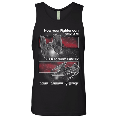 T-Shirts Black / Small T-Fighters Men's Premium Tank Top