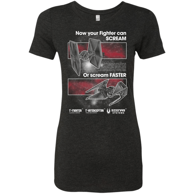 T-Shirts Vintage Black / Small T-Fighters Women's Triblend T-Shirt