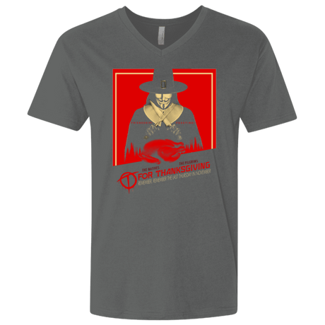 T-Shirts Heavy Metal / X-Small T for Thanksgiving Men's Premium V-Neck
