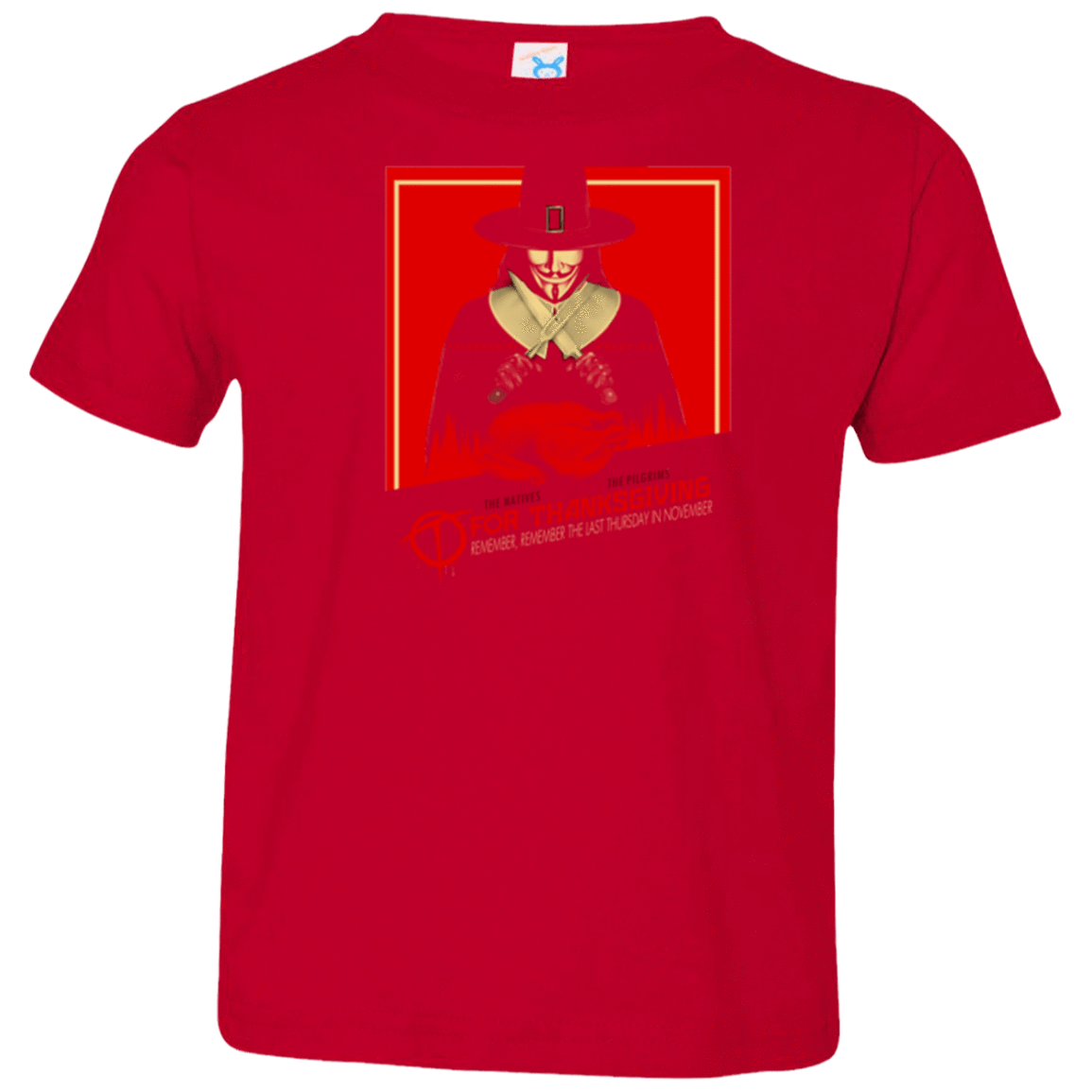 T-Shirts Red / 2T T for Thanksgiving Toddler Premium T-Shirt