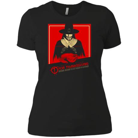 T-Shirts Black / X-Small T for Thanksgiving Women's Premium T-Shirt