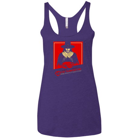 T-Shirts Purple / X-Small T for Thanksgiving Women's Triblend Racerback Tank