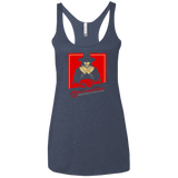 T-Shirts Vintage Navy / X-Small T for Thanksgiving Women's Triblend Racerback Tank
