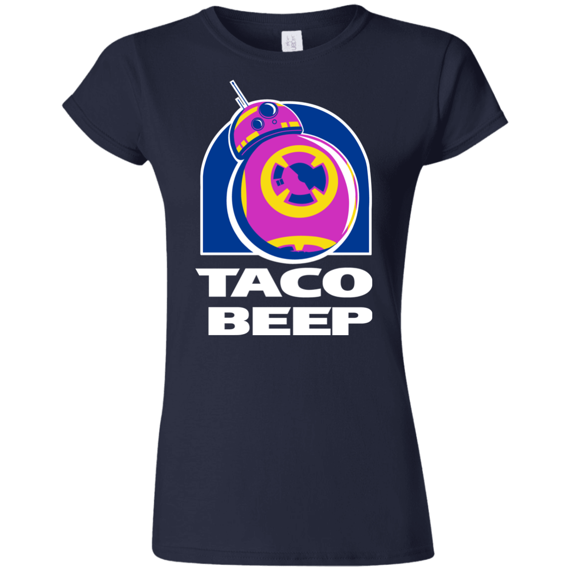 T-Shirts Navy / S Taco Beep Junior Slimmer-Fit T-Shirt