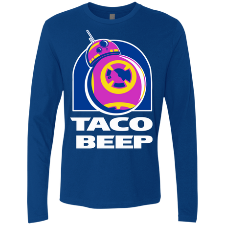 T-Shirts Royal / S Taco Beep Men's Premium Long Sleeve