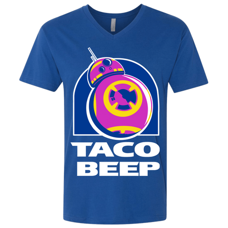 T-Shirts Royal / X-Small Taco Beep Men's Premium V-Neck