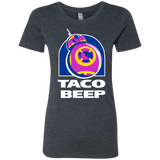 T-Shirts Vintage Navy / S Taco Beep Women's Triblend T-Shirt