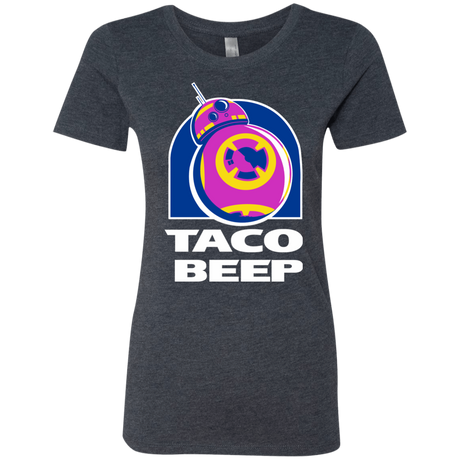 T-Shirts Vintage Navy / S Taco Beep Women's Triblend T-Shirt
