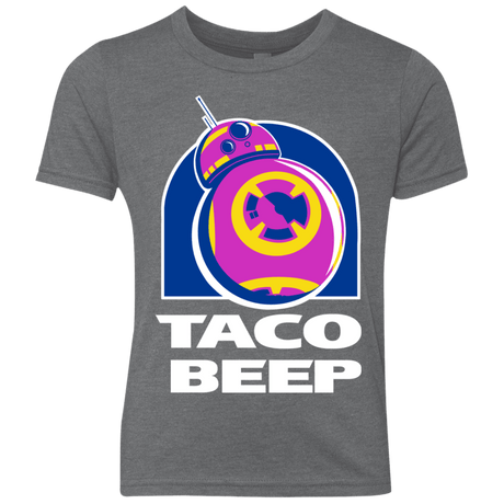 T-Shirts Premium Heather / YXS Taco Beep Youth Triblend T-Shirt