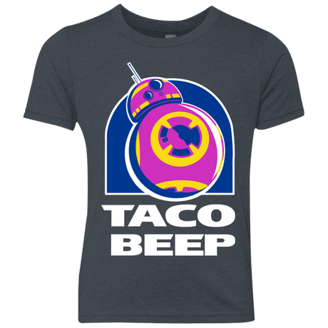 T-Shirts Vintage Navy / YXS Taco Beep Youth Triblend T-Shirt