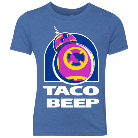 T-Shirts Vintage Royal / YXS Taco Beep Youth Triblend T-Shirt