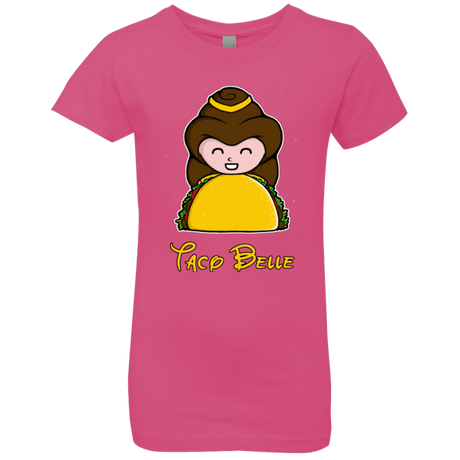 T-Shirts Hot Pink / YXS Taco Belle Girls Premium T-Shirt