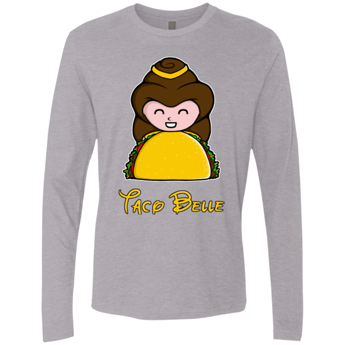 T-Shirts Heather Grey / Small Taco Belle Men's Premium Long Sleeve