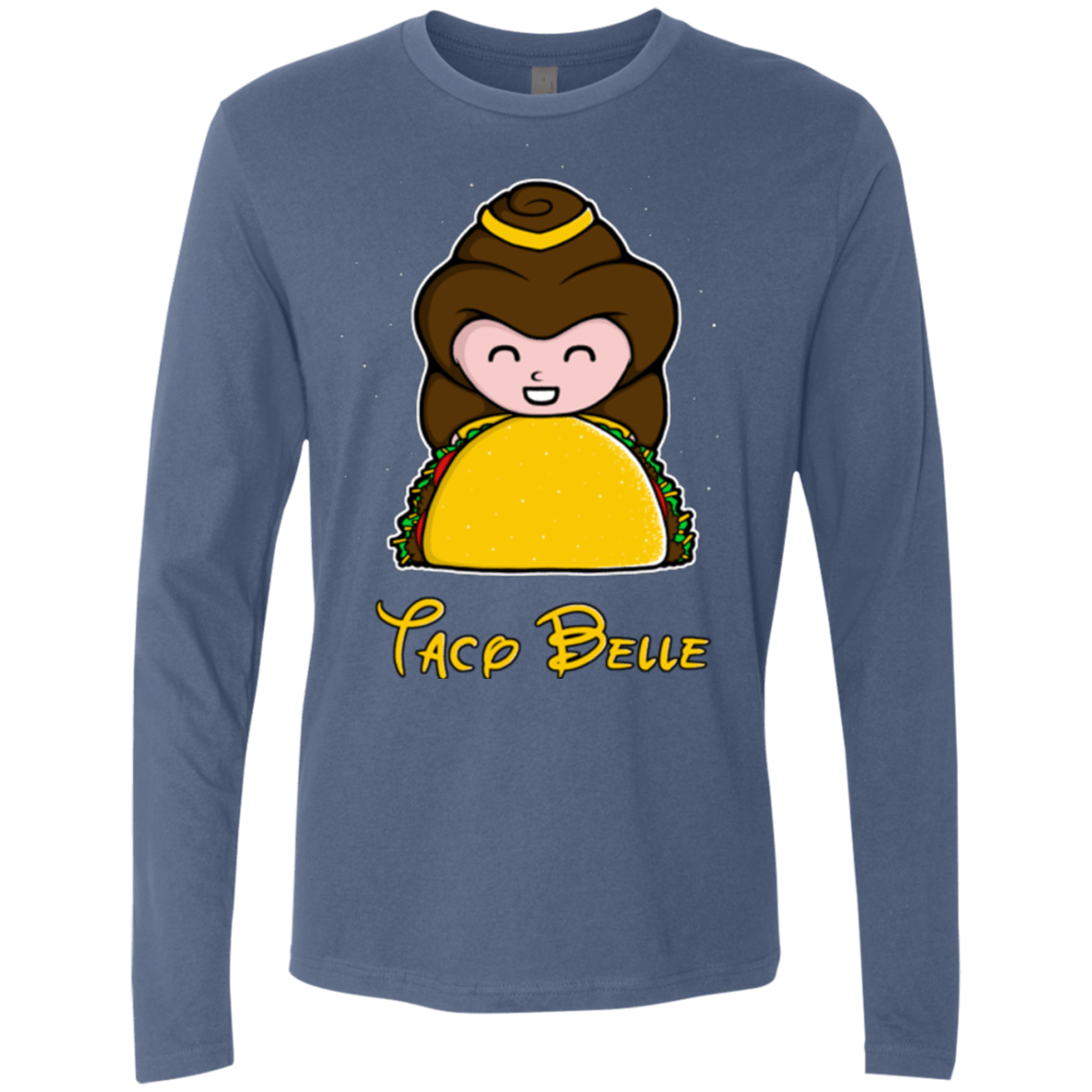 T-Shirts Indigo / Small Taco Belle Men's Premium Long Sleeve