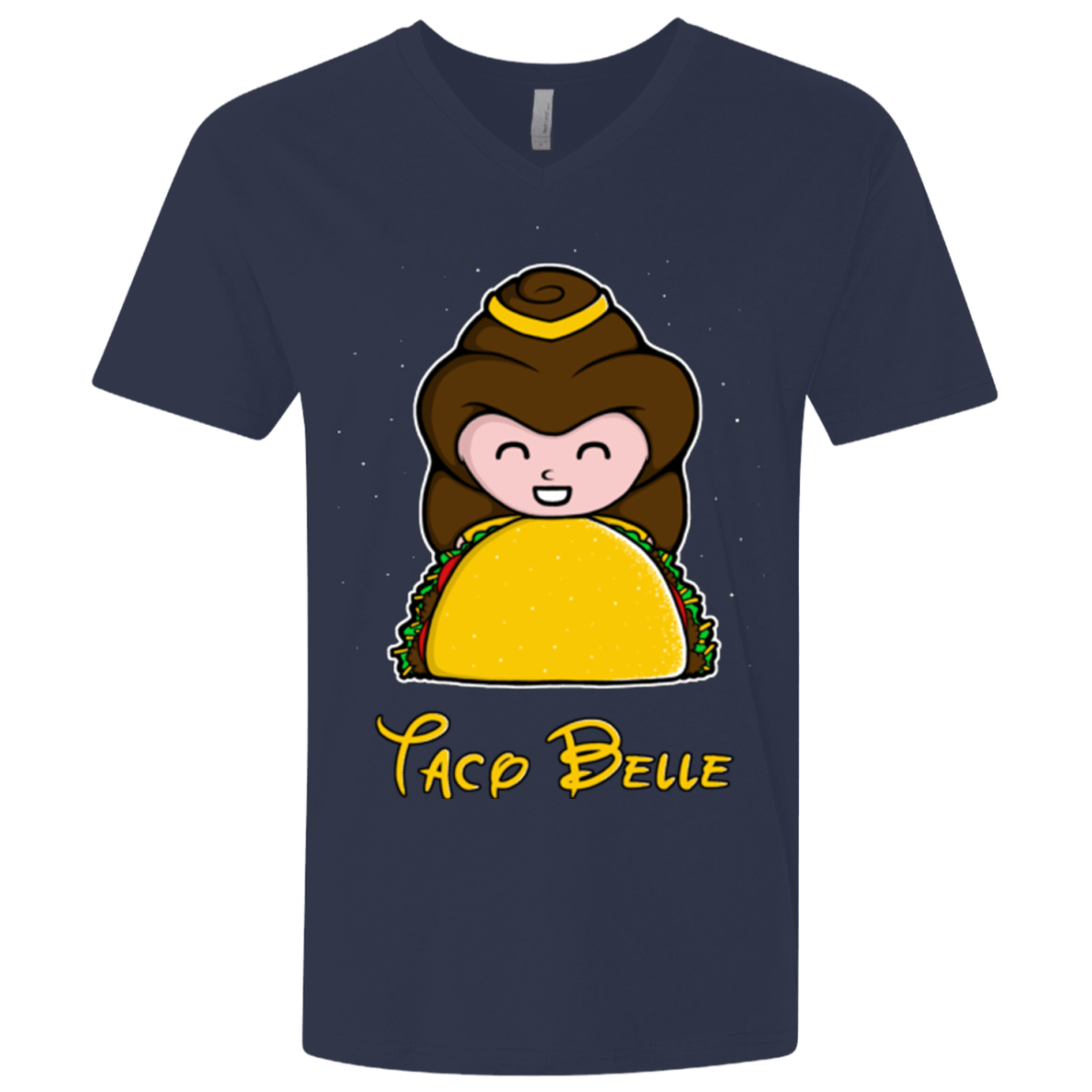 T-Shirts Midnight Navy / X-Small Taco Belle Men's Premium V-Neck