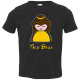 T-Shirts Black / 2T Taco Belle Toddler Premium T-Shirt