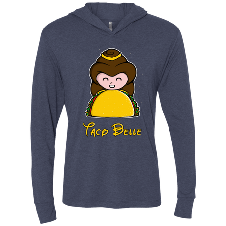 T-Shirts Vintage Navy / X-Small Taco Belle Triblend Long Sleeve Hoodie Tee