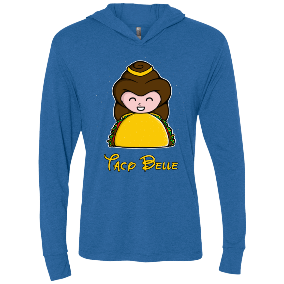 T-Shirts Vintage Royal / X-Small Taco Belle Triblend Long Sleeve Hoodie Tee