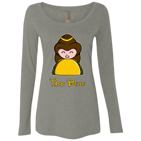 T-Shirts Venetian Grey / Small Taco Belle Women's Triblend Long Sleeve Shirt