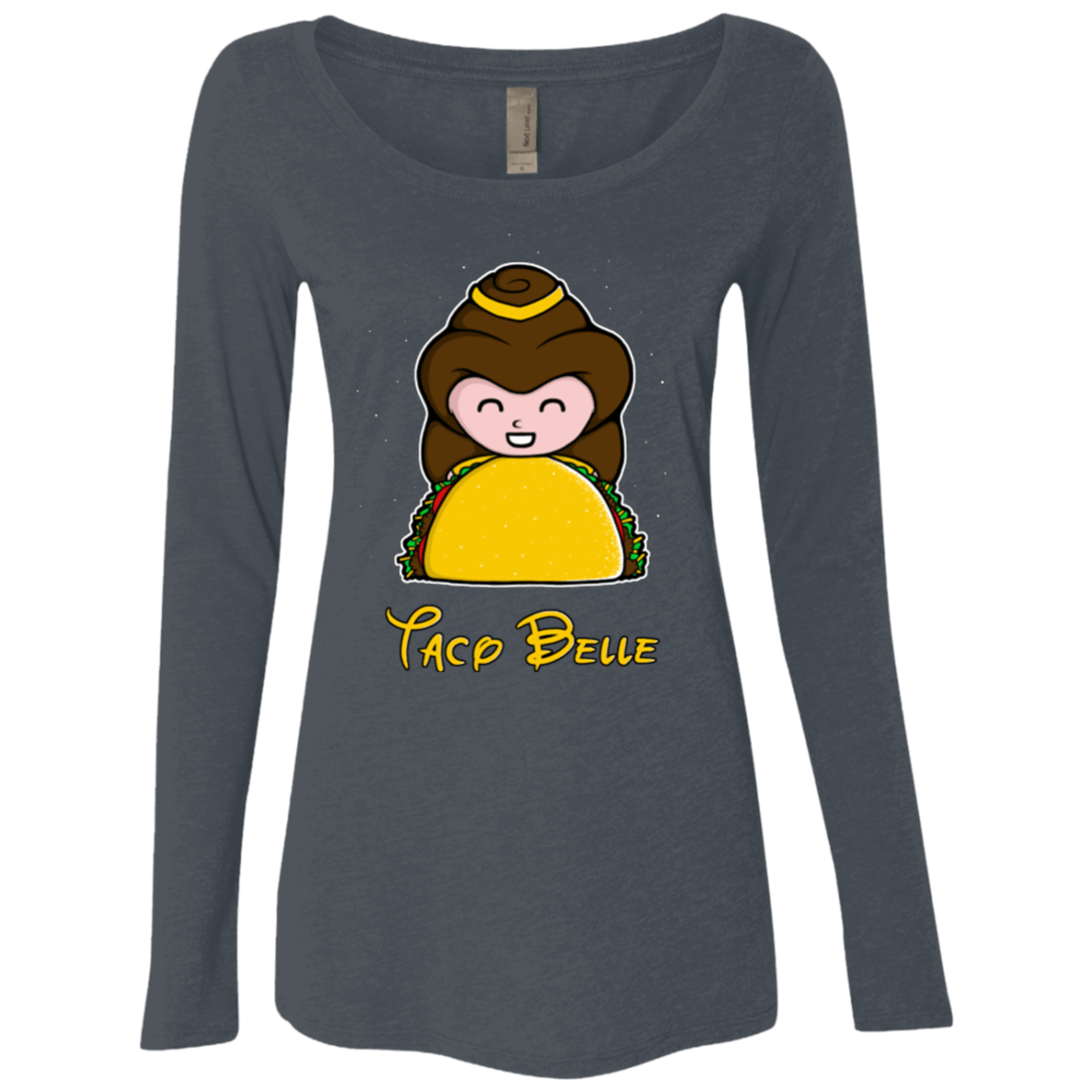 T-Shirts Vintage Navy / Small Taco Belle Women's Triblend Long Sleeve Shirt