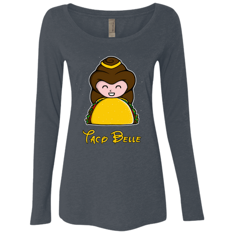 T-Shirts Vintage Navy / Small Taco Belle Women's Triblend Long Sleeve Shirt