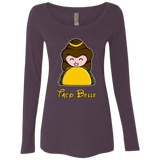 T-Shirts Vintage Purple / Small Taco Belle Women's Triblend Long Sleeve Shirt