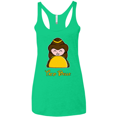 T-Shirts Envy / X-Small Taco Belle Women's Triblend Racerback Tank