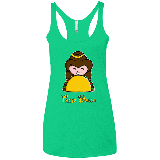 T-Shirts Envy / X-Small Taco Belle Women's Triblend Racerback Tank