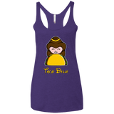 T-Shirts Purple / X-Small Taco Belle Women's Triblend Racerback Tank