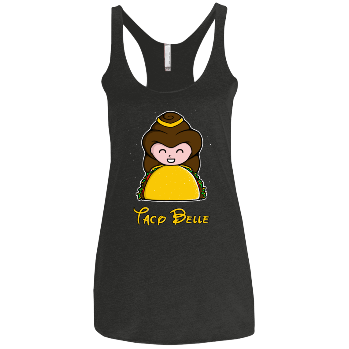 T-Shirts Vintage Black / X-Small Taco Belle Women's Triblend Racerback Tank