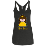T-Shirts Vintage Black / X-Small Taco Belle Women's Triblend Racerback Tank