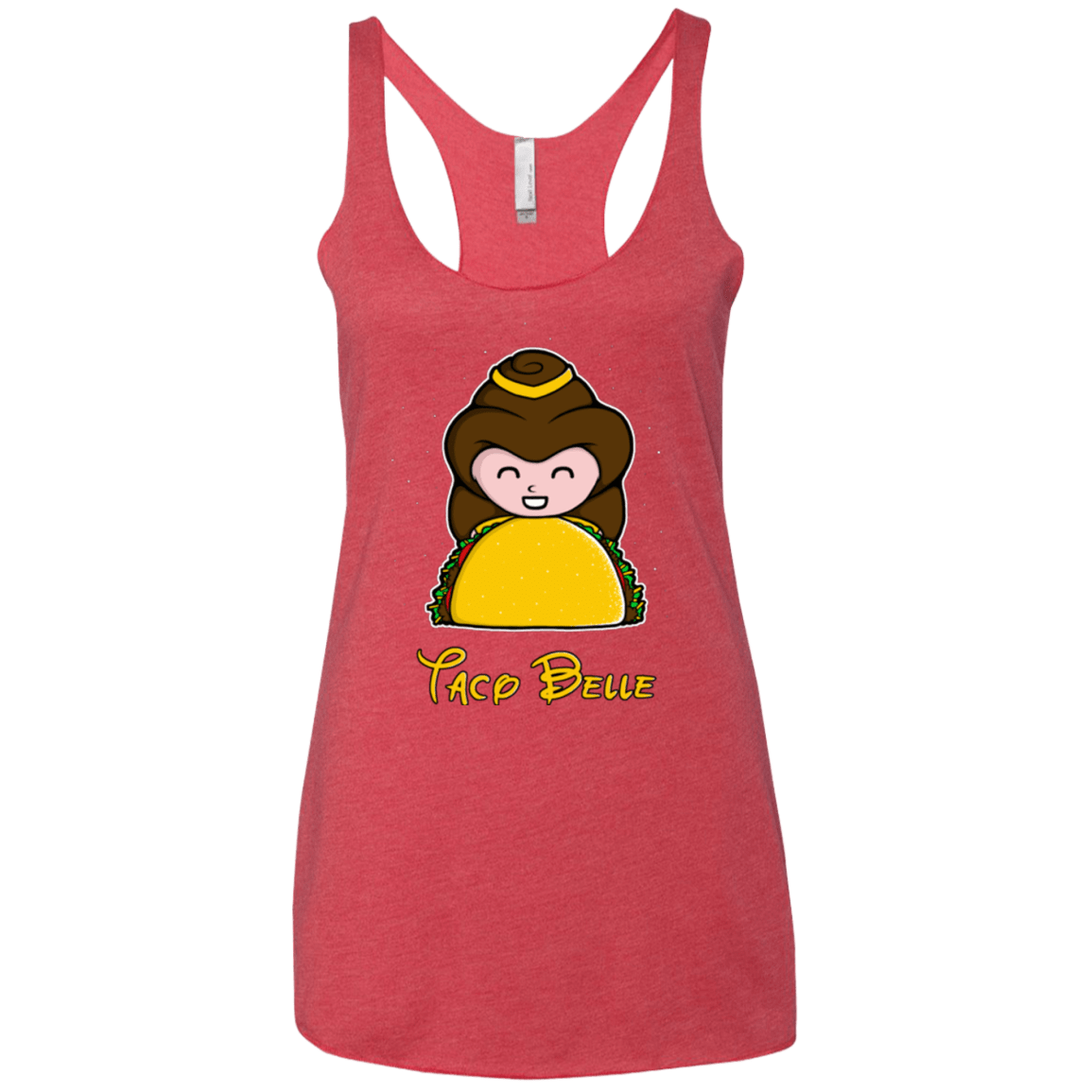 T-Shirts Vintage Red / X-Small Taco Belle Women's Triblend Racerback Tank