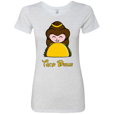T-Shirts Heather White / Small Taco Belle Women's Triblend T-Shirt