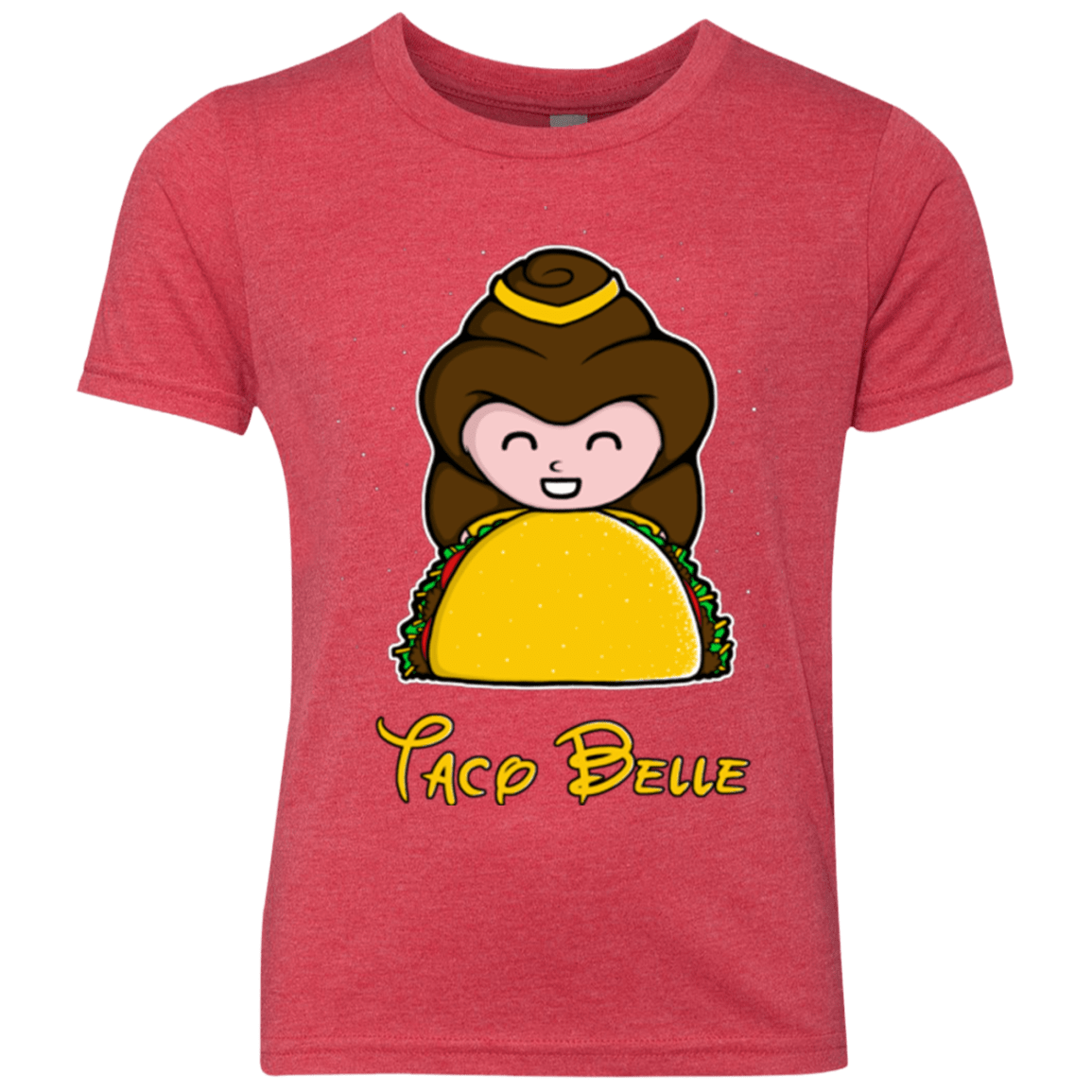 T-Shirts Vintage Red / YXS Taco Belle Youth Triblend T-Shirt
