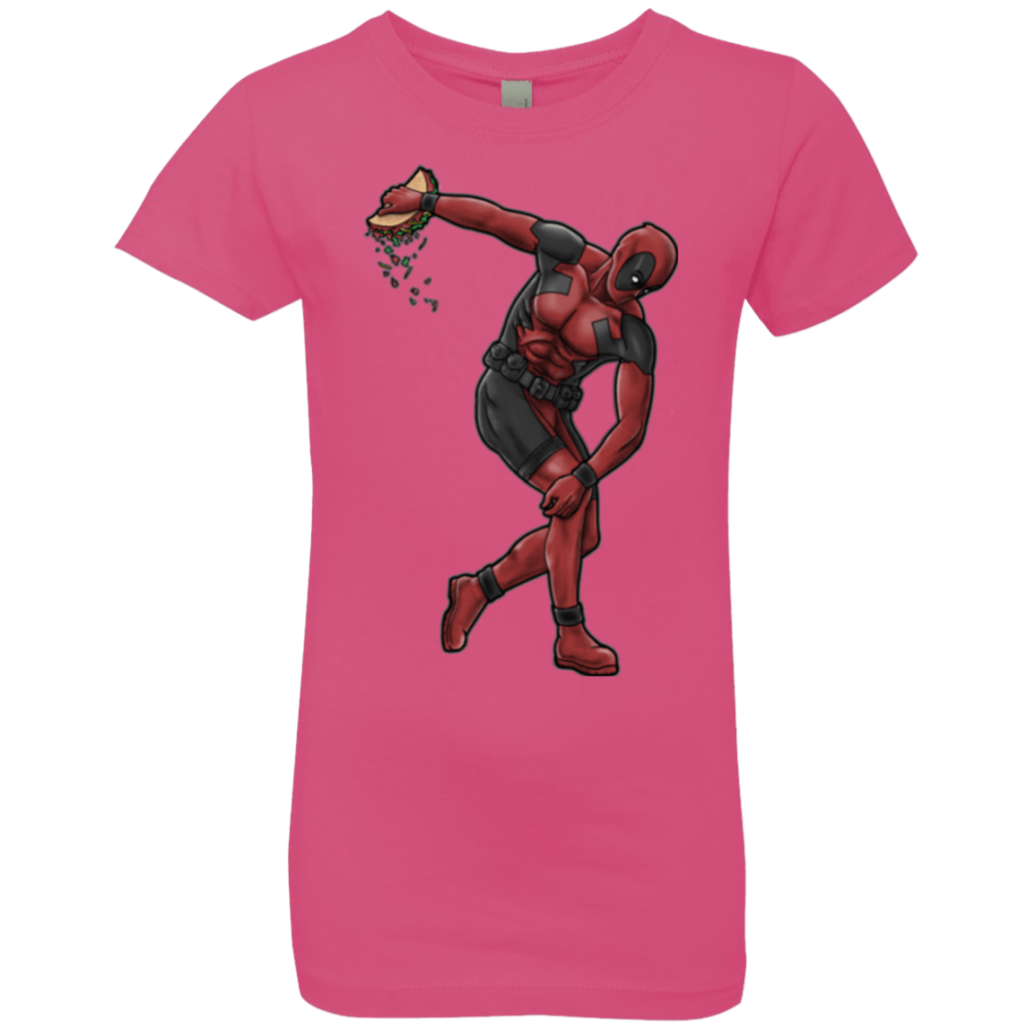 T-Shirts Hot Pink / YXS Tacobolus Girls Premium T-Shirt