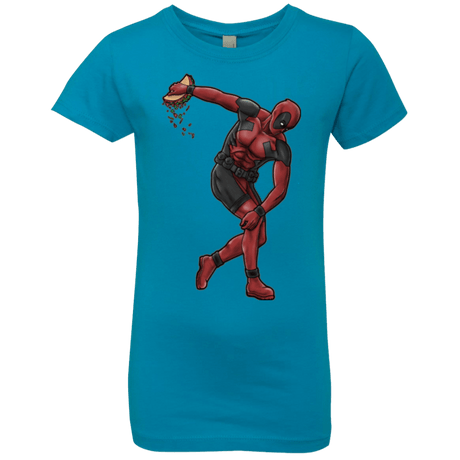 T-Shirts Turquoise / YXS Tacobolus Girls Premium T-Shirt