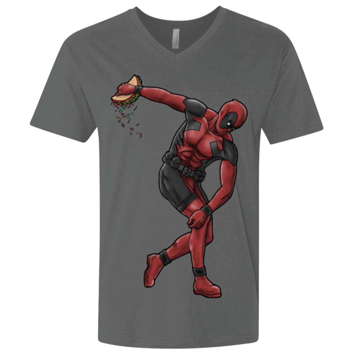 T-Shirts Heavy Metal / X-Small Tacobolus Men's Premium V-Neck