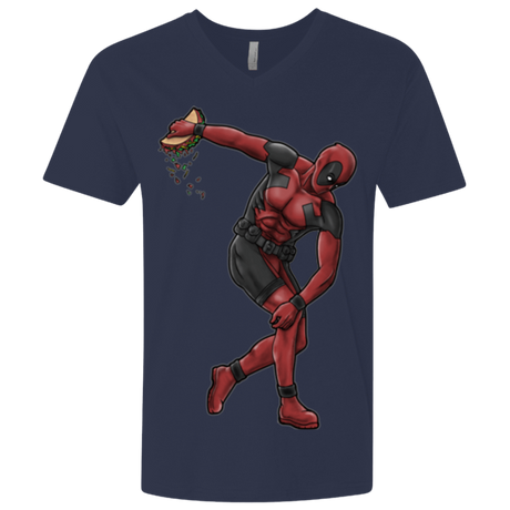 T-Shirts Midnight Navy / X-Small Tacobolus Men's Premium V-Neck