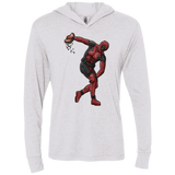 T-Shirts Heather White / X-Small Tacobolus Triblend Long Sleeve Hoodie Tee