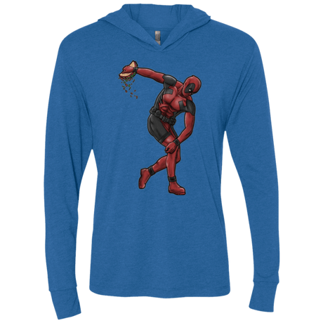 T-Shirts Vintage Royal / X-Small Tacobolus Triblend Long Sleeve Hoodie Tee